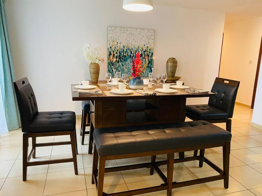 Ferienwohnung Jovial At Jbr Dubai Exterior foto