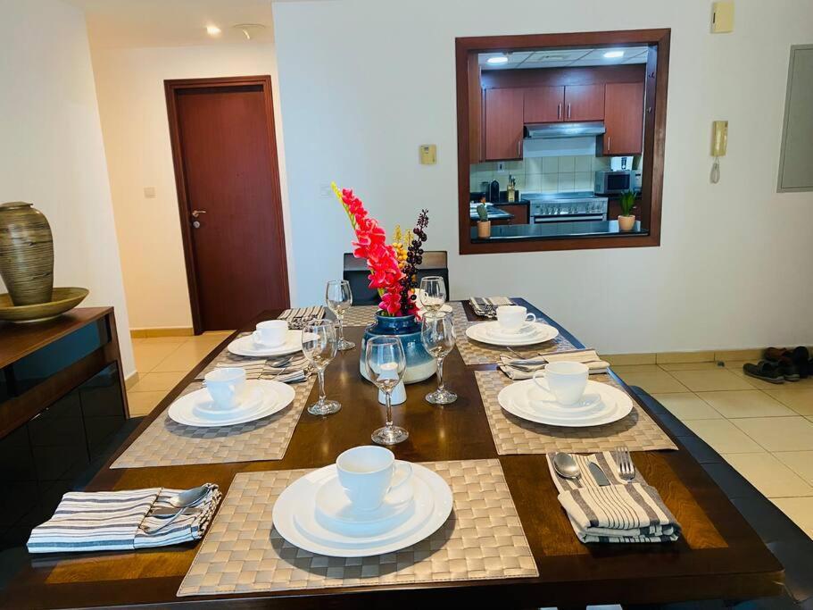 Ferienwohnung Jovial At Jbr Dubai Exterior foto